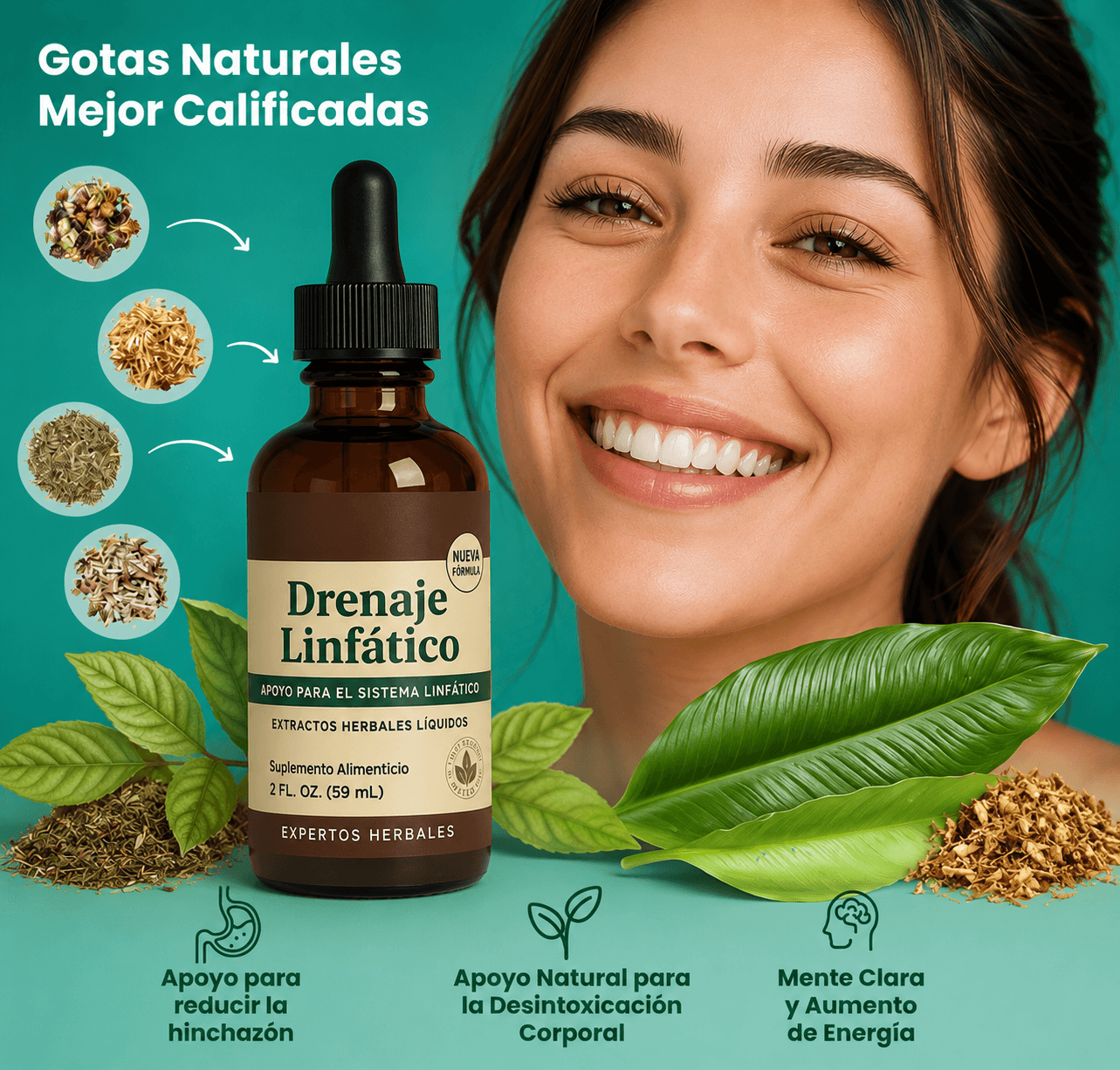 LYMPHA | Gotas de Drenaje Linfático