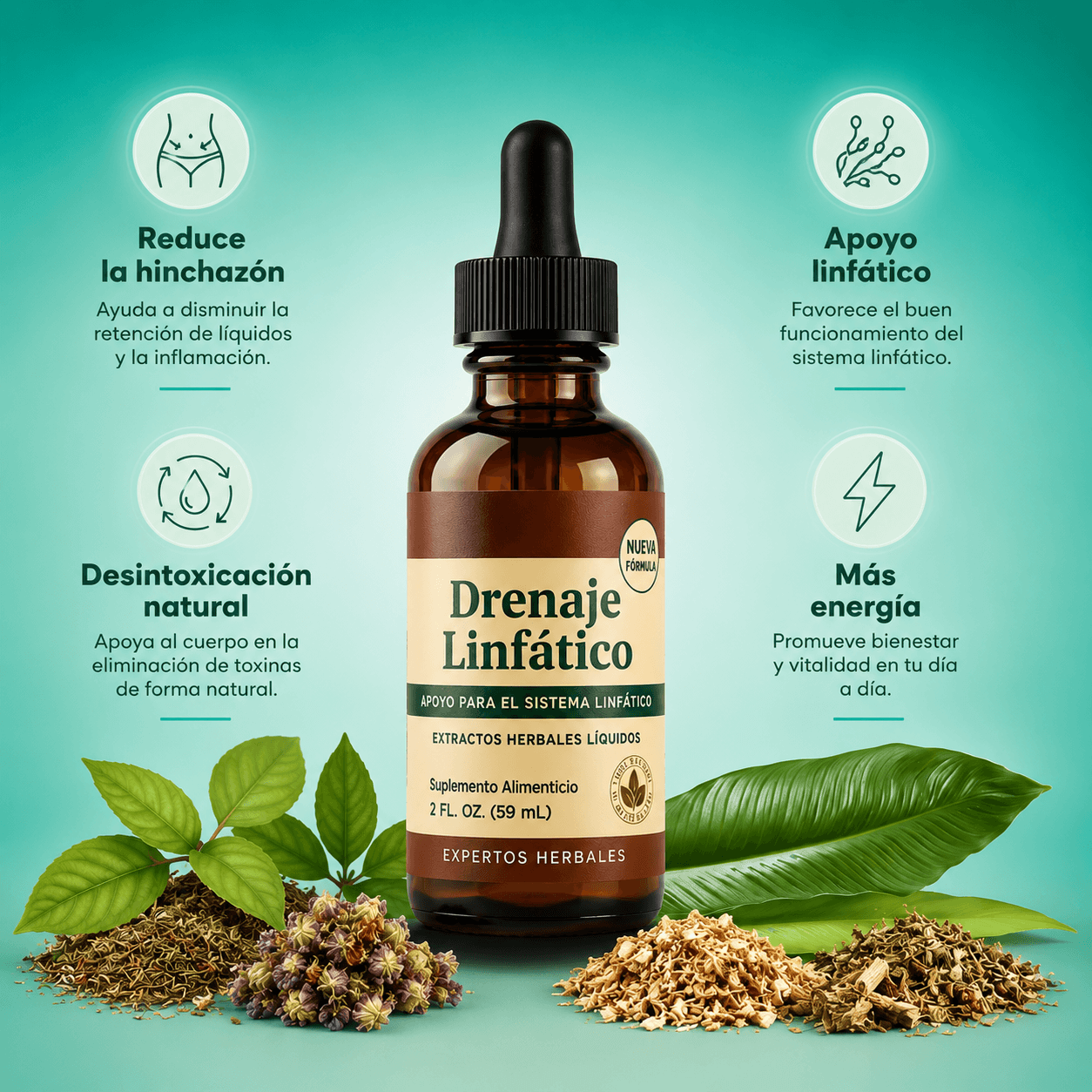 LYMPHA | Gotas de Drenaje Linfático