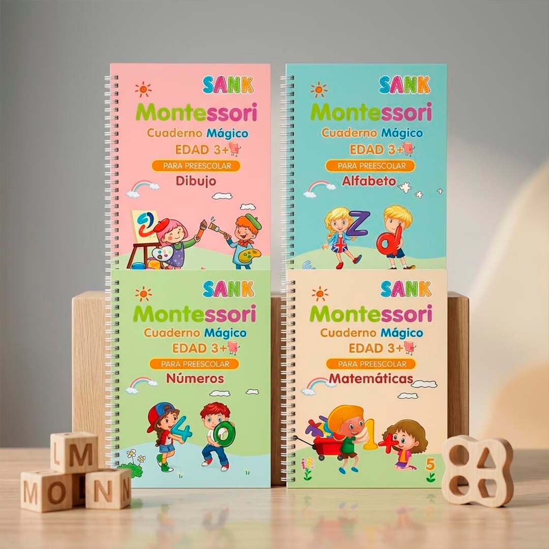 SANK | Kit Mágico Montessori 4 en 1 - Mi tienda