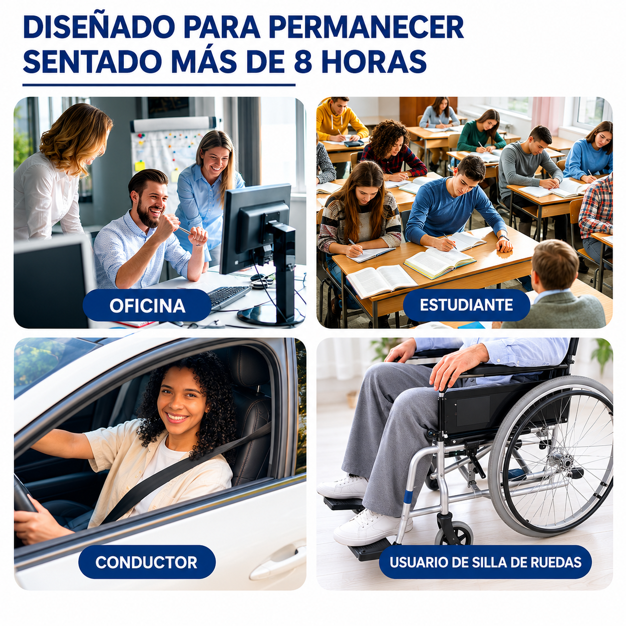 NOREA | Cojín de Gel Ortopédico