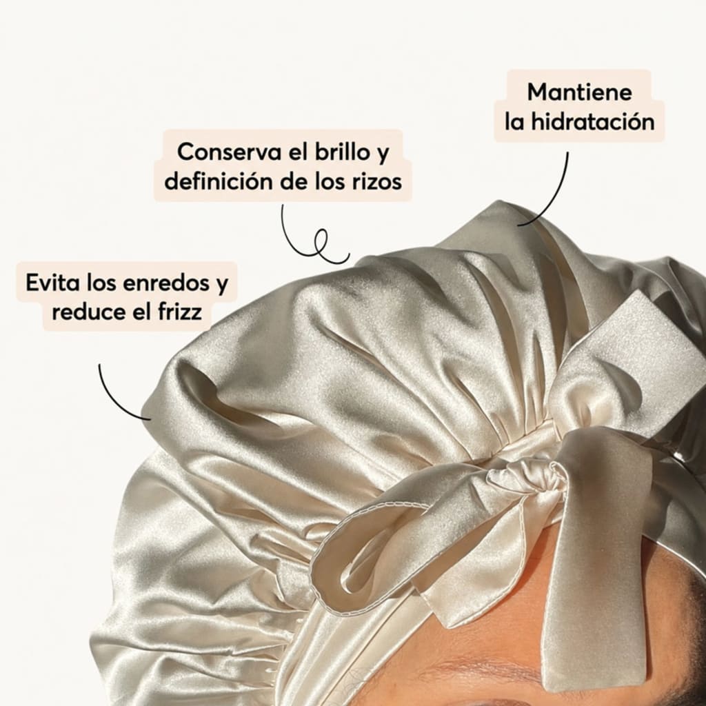 Mia I Gorro De Satén - Tienda Online