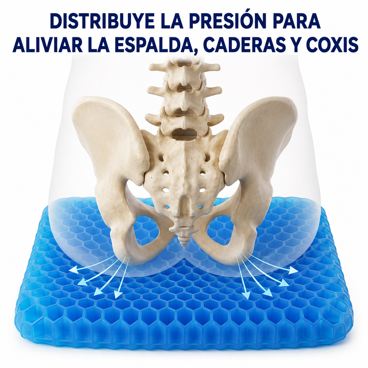 NOREA | Cojín de Gel Ortopédico